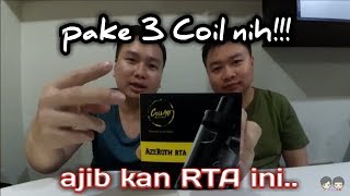 Review RTA Triple Coil Azeroth Coilart [upl. by Notlew]