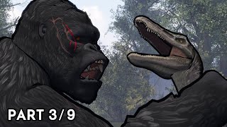 King Kong 2005 vs Baryonyx  Animation Part 39 [upl. by Ennyl]