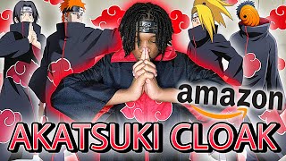 I ordered an Akatsuki Cloak from Amazon  Unboxing [upl. by Dorothi806]