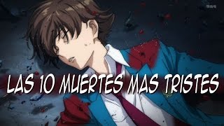 Las 10 muertes más tristes del anime  Top 10 [upl. by Thoer]