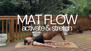 MAT PILATES  STRETCH amp ACTIVATE CLASS 40 mins [upl. by Lusar]