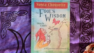 Fools Wisdom Oracle by Sonia Choquette innerchild oraclecards [upl. by Oriel370]