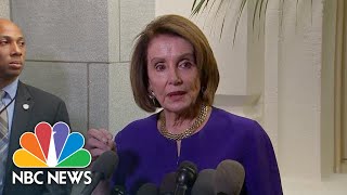 House Speaker Nancy Pelosi Says President Donald Trump Is ‘Engaged In A CoverUp’  NBC News [upl. by Notseh49]