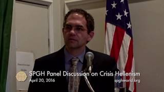 SPGH Panel Discussion on Crisis Hellenism April 20 2016 [upl. by Karita319]