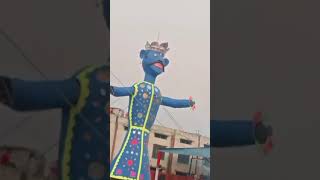 Safidon Shahar mein bhi dashara dekhne ke liye umadi bheed shorts video trending Dussehra Ravan [upl. by Yeuh]