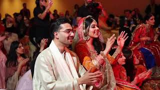 Ayma amp Umair Full Mehndi Dance Performances  Pakistani Wedding 2023 [upl. by Joellyn]