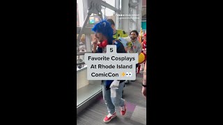 ✨5✨ Favorite Cosplays At Rhode Island Comic Con 2024 [upl. by Symer]