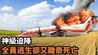 客机引擎离奇变形爆炸，成功迫降逃生却又离奇死亡，事故原因让人震惊 [upl. by Imuy]