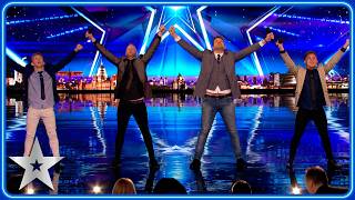 The Boyz will ROCK YOU with this pop medley  Unforgettable Audition  Britains Got Talent [upl. by Nodnarbal]