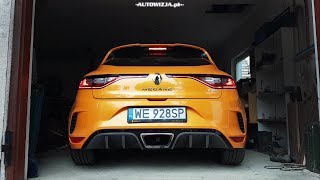 Renault MEGANE RS TCe 280 EDC sound exhaust sound revs cold start launch control [upl. by Eniahs]