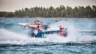 Norrkulla Loppet Race Edit 21  Flying TG Marino Swing Xtreme Boats Racing [upl. by Lohse]