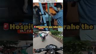 Friend experiment 😭shorts comedyshorts funnyshorts viralshort trendingshorts shortsfeed [upl. by Tabib]