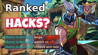 Betty Accused me of Hacking  KOGA Paladins Ranked Adrenaline Junkie [upl. by Nirek984]