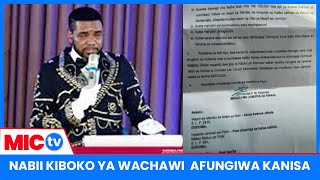 EXCLUSIVE KANISA LA KIBOKO YA WACHAWI LAFUNGWA SABABU ZATAJWA [upl. by Janka653]