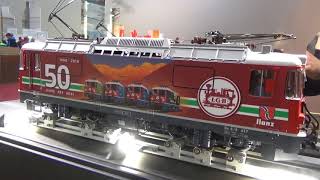 LGB und PIKO Gartenbahn Neuheiten 2018 Faszination Modellbahn Sinsheim [upl. by Ainola]