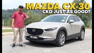 REVIEW 2023 Mazda CX30 High  Is the CKD any better [upl. by Doralin282]