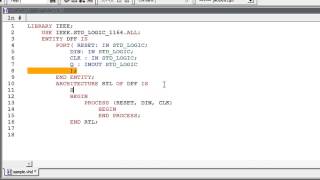 VHDL Basic Tutorial 3 [upl. by Etteve]