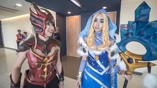 MANILA MAJOR 2016 was EPIC😱 DOTA2 Cosplay [upl. by Budd130]