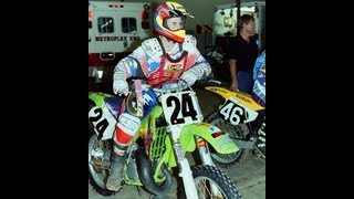 Moto 1 of 3 1993 Loretta Lynns Motocross Pro class125cc A Stock Chris Daubitz 26 [upl. by Anni]