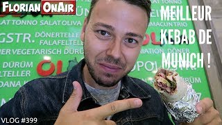 LE MEILLEUR DÖNER KEBAB de MUNICH  VLOG 399 [upl. by Nylkcaj628]