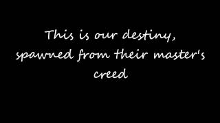 Iced Earth Democide HQ Lyrics [upl. by Nissensohn]