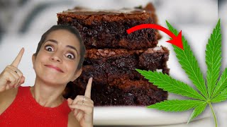 BROWNIES LOCOS paso a paso Brownies de marihuana [upl. by Dal]