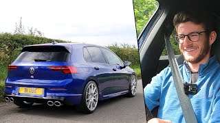 LAUNCH CONTROL in the MK8 Golf R is CRAZY [upl. by Loziram555]