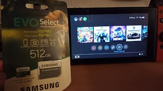 How to setup a 512 GB micro SD Card for your Nintendo Switch [upl. by Chak]