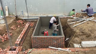 Amazing Techniques Construction Of Underground Water Tanks You Must See [upl. by Alabaster]