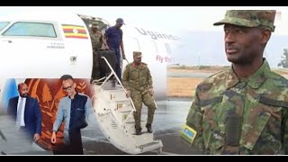 Gen MUHOZI ARRIVAL AT KIGALI NOW FOR RWANDA PRESIDENTIAL INAGURATION 2024 [upl. by Anilorak370]