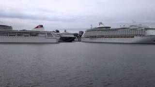 Norway Stavanger Lysefjord ferry Pulpit Rock Sailing back to Port compilation [upl. by Adikam105]