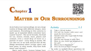 Matter in our Surroundings Part 1 Science Class 9 [upl. by Jermayne]