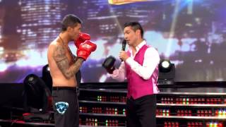 Showmatch 2012  Maravilla Martínez VS Tinelli primer round [upl. by Giustino]