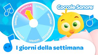 I Giorni Della Settimana 🗓  Canzoni per Bimbi  Coccole Sonore [upl. by Derman]