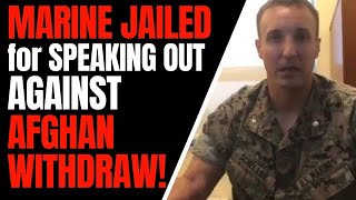 🔴 Marine Lt Col Stuart Scheller JAILED in the BRIG for Speaking Against Afghan Withdraw [upl. by Lorrac484]