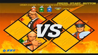 Capcom VS SNK 2 Rugal and Geese arcade mode [upl. by Tnelc]