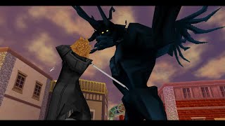 Kingdom Hearts 3582 Days Roxas and Xion vs Darkside Proud Mode No Damage [upl. by Roderic]