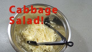 Balkan Fresh Cabbage Salad  Kupus Salata Recipe  cook with KP SE02 EP05 [upl. by Eniarda]