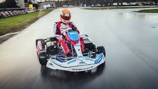 Fastest Electric Gokart from Blue Shock Race tested by V Zviedris [upl. by Crofton]