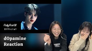 OnlyOneOf Reaction  OnlyOneOf 온리원오브 ‘dOpamine’ MV Reaction [upl. by Alihs513]