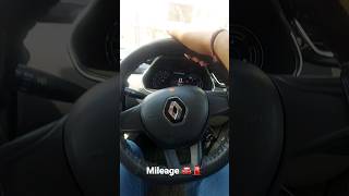 Triber Mileage tribermileage mileage youtubeshorts shorts car [upl. by Yehtomit]