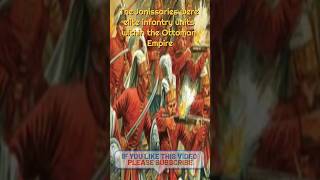 Janissaries Explained Elite Ottoman Soldiers shorts history facts [upl. by Balfore394]