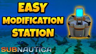 How to Get Modification Station Fragments in Subnautica [upl. by Iniffit]