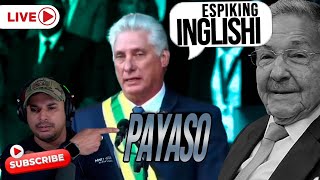 Díaz CANEL lo volvió a HACER 🧐 ¿Por qué lo mandan a HABLAR en INGLÉS a CANEL  Ultrack Live [upl. by Igic928]