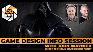 Game Design Info Session w John Waynick [upl. by Bunni855]