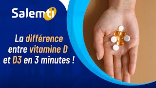 SALEMTI  la différence entre vitamine D et D3 en 3 minutes  🤔 [upl. by Conan]