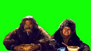 The Hateful Eight Daisy Domergue laugh Green Screen [upl. by Cooke]