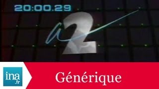 Générique 20h Antenne 2 1987  Archive INA [upl. by Morven]