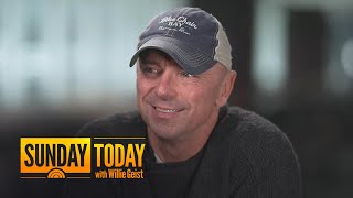 Kenny Chesney talks new album life on the road No Shoes fans [upl. by Ordnasil568]