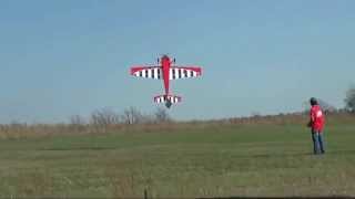 Aeroworks 120cc Extra 260 Freestyle QBL 3rd flight [upl. by Bendicta350]